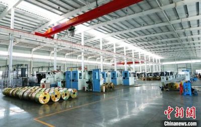 圖為江西新協基光電工業生產車間。 玉山縣委統戰部供圖